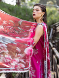 Roheenaz | Dahlia Embroidered Lawn 24 | Camellia - House of Zarish