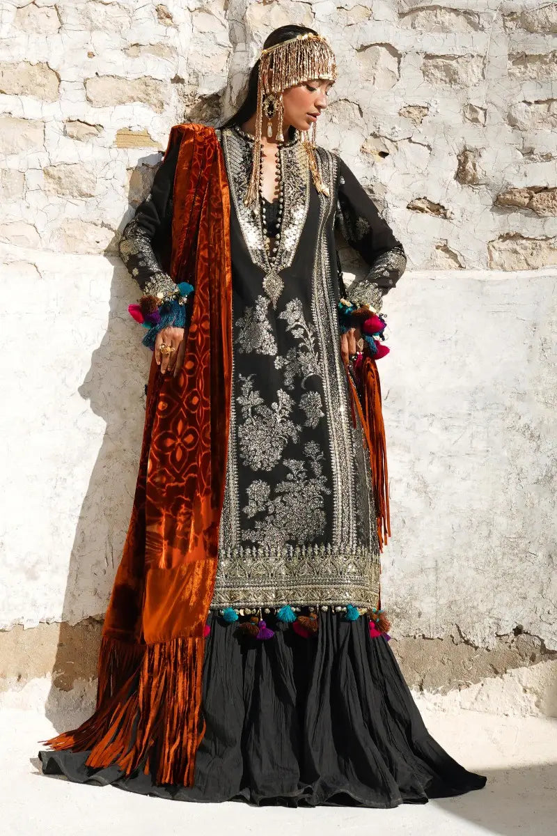 Sana Safinaz | Winter Luxury 23 | S231-001A-DF - House Of Anaya