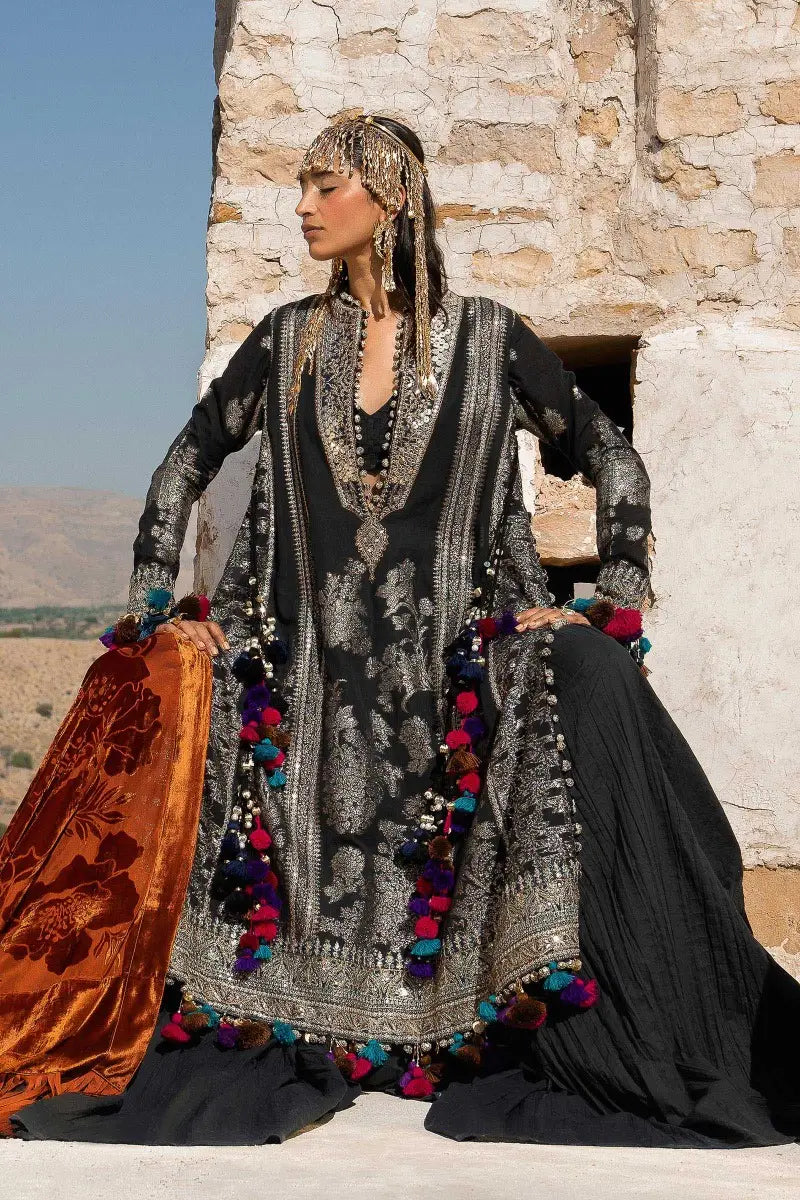 Sana Safinaz | Winter Luxury 23 | S231-001A-DF - House Of Anaya