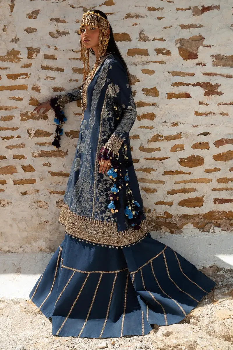 Sana Safinaz | Winter Luxury 23 | S231-001B-DF - House Of Anaya