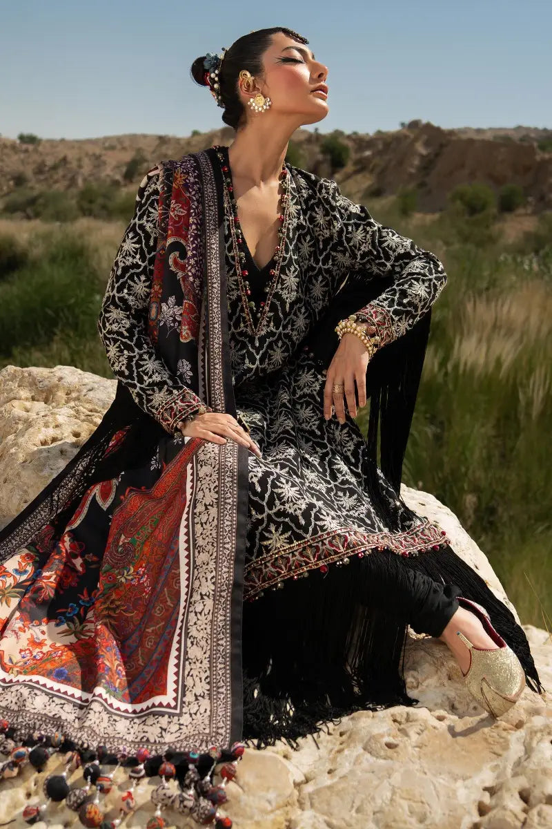 Sana Safinaz | Winter Luxury 23 | S231-002A-CP - House Of Anaya