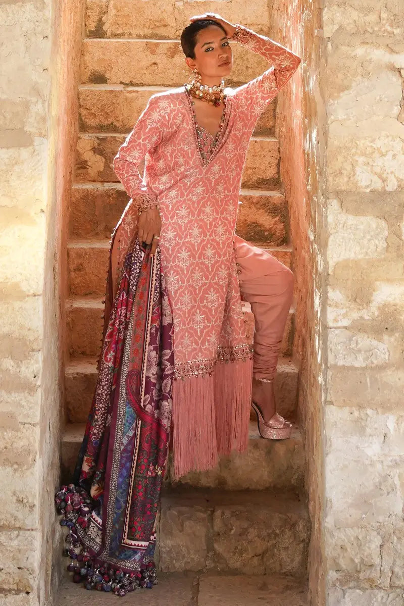 Sana Safinaz | Winter Luxury 23 | S231-002B-CP - House Of Anaya