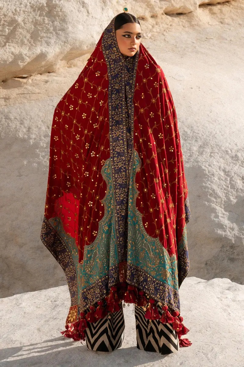 Sana Safinaz | Winter Luxury 23 | S231-003A-CP - House Of Anaya