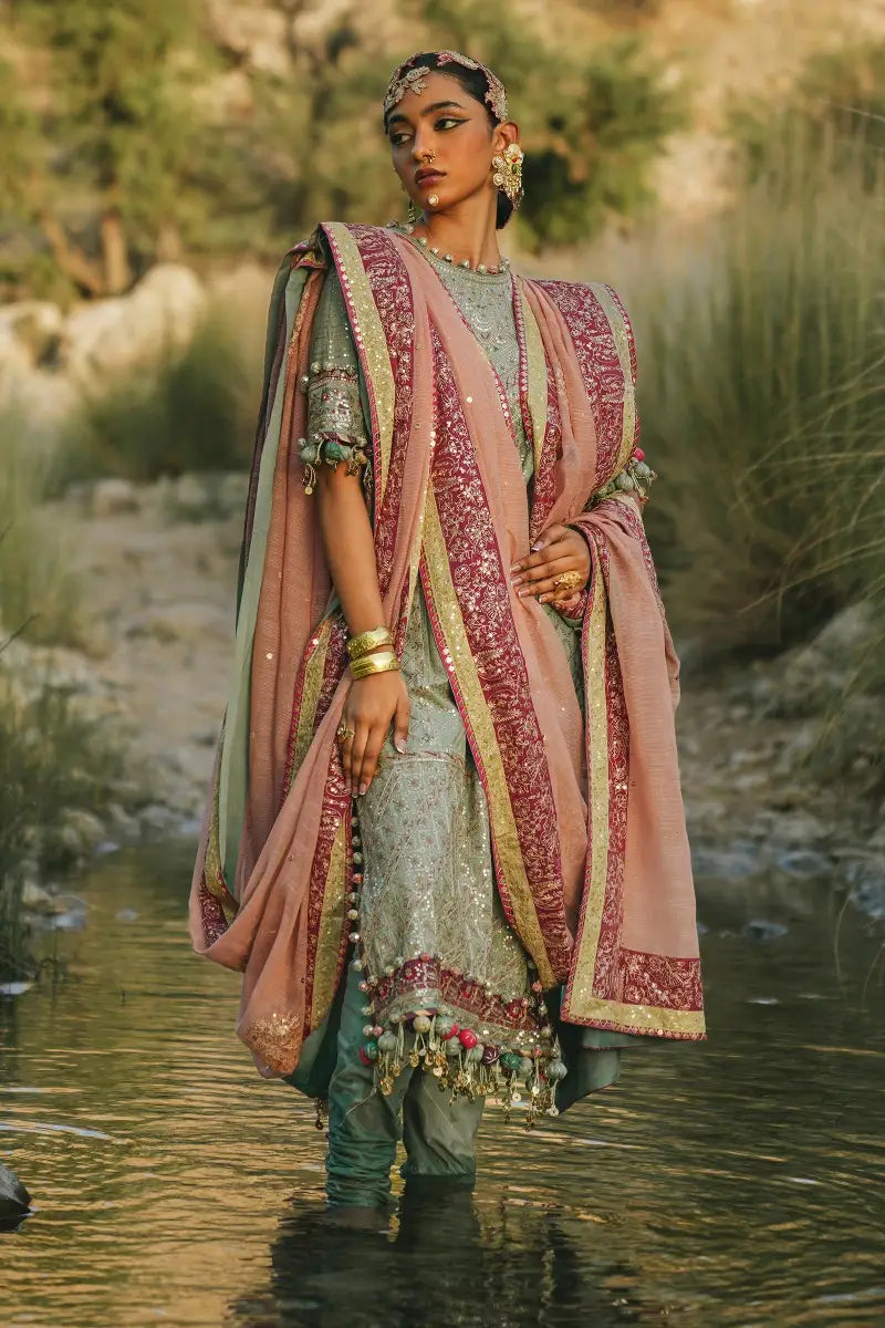 Sana Safinaz | Winter Luxury 23 | S231-006B-CV - House Of Anaya