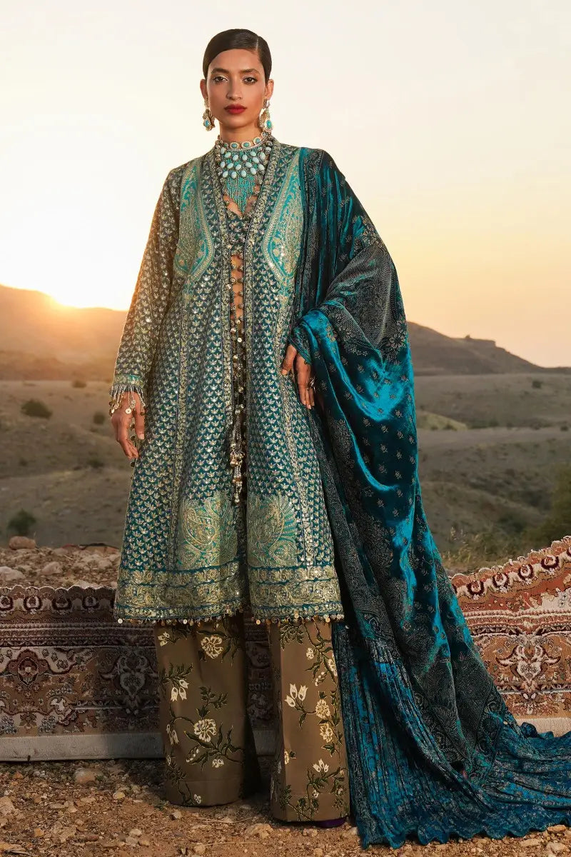 Sana Safinaz | Winter Luxury 23 | S231-007A-DE - House Of Anaya