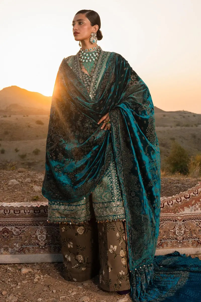 Sana Safinaz | Winter Luxury 23 | S231-007A-DE - House Of Anaya