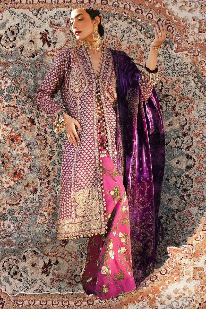 Sana Safinaz | Winter Luxury 23 | S231-007B-DE - House Of Anaya