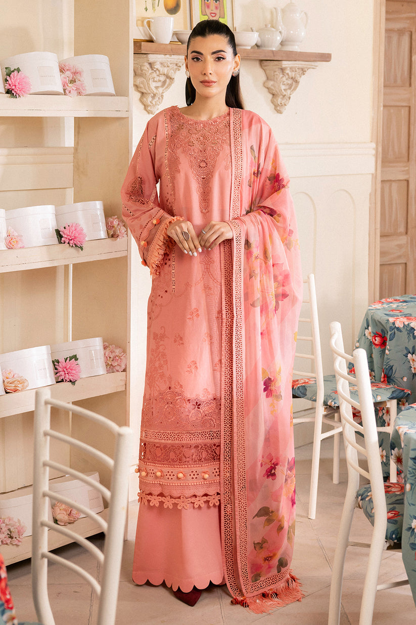 Saad Shaikh | LaAmour Luxury Lawn | Blossom - House Of Anaya