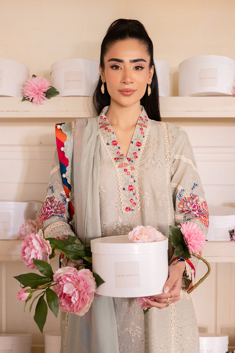 Saad Shaikh | La’Amour Luxury Lawn | Elara