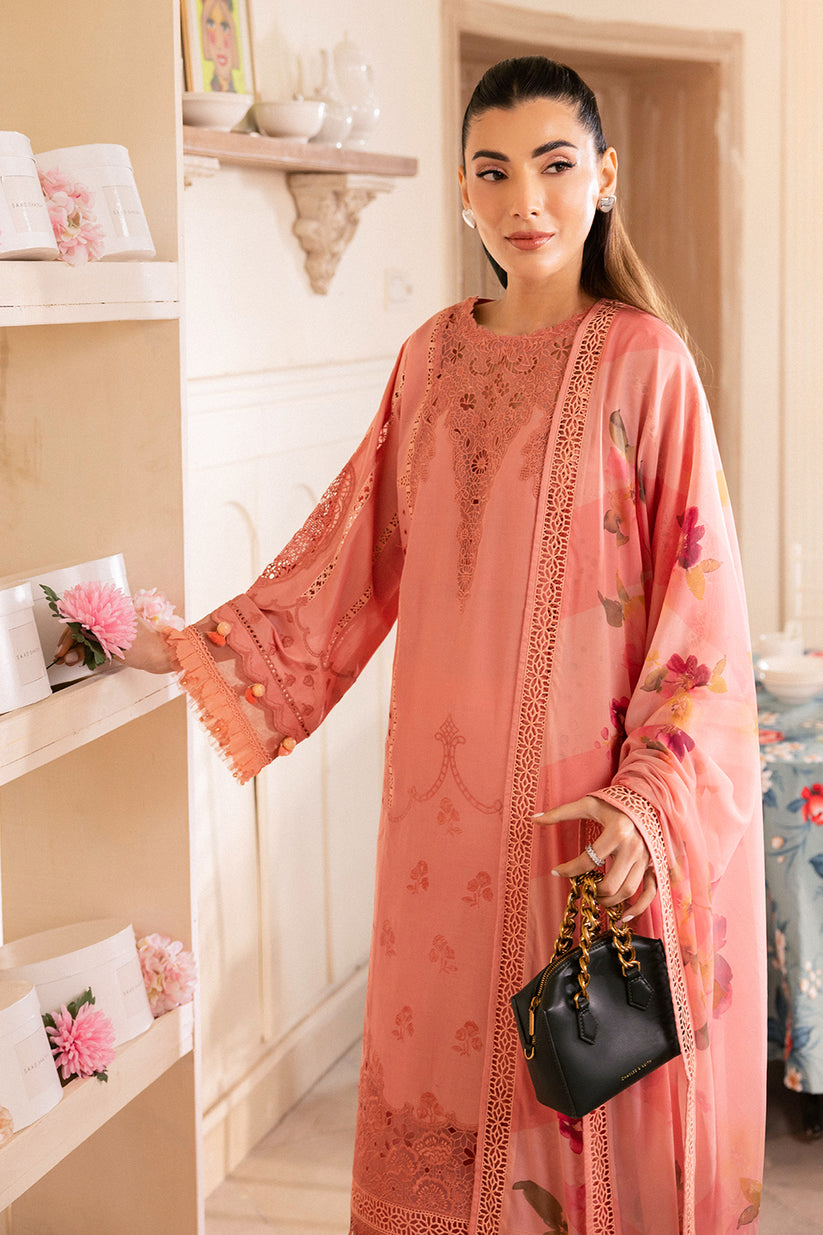 Saad Shaikh | LaAmour Luxury Lawn | Blossom - House Of Anaya