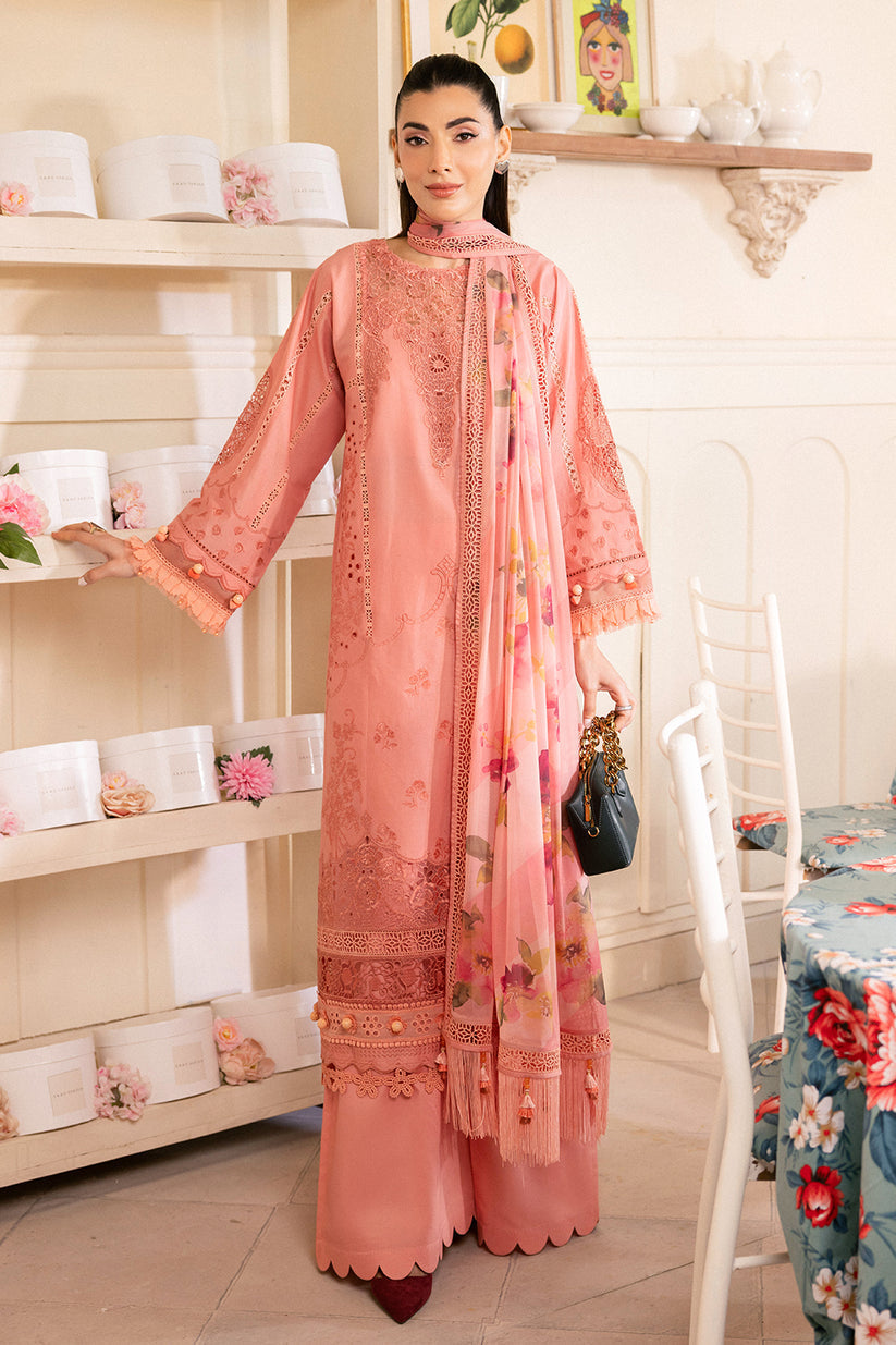 Saad Shaikh | LaAmour Luxury Lawn | Blossom - House Of Anaya