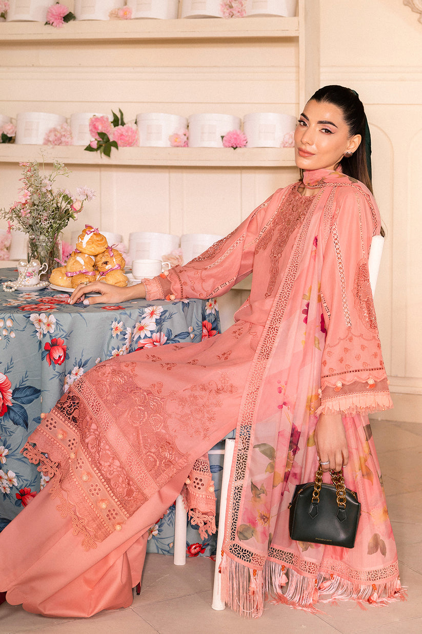 Saad Shaikh | LaAmour Luxury Lawn | Blossom - House Of Anaya