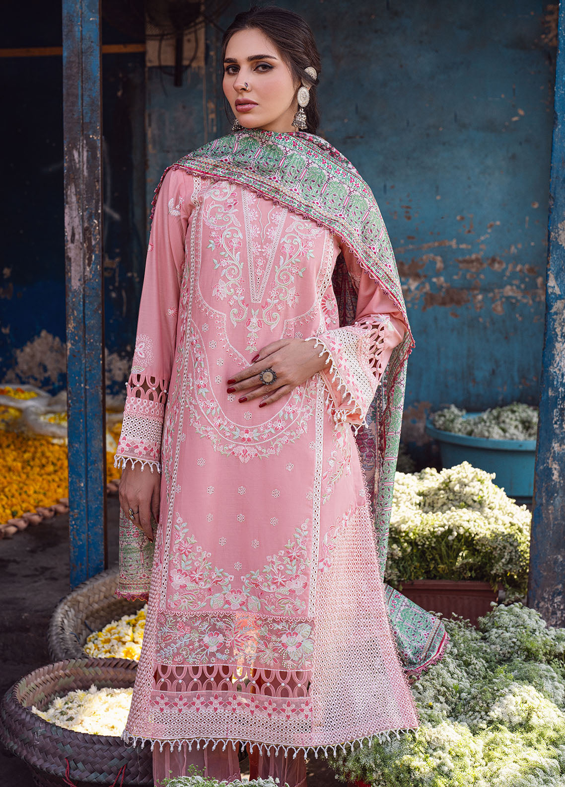 Sahane | Sahakari Chikankari Lawn Edit 24 | Mohini - House of Zarish