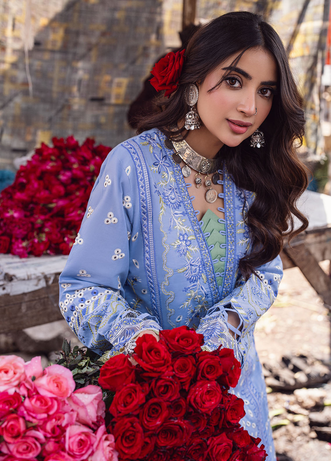 Sahane | Sahakari Chikankari Lawn Edit 24 | Chandni - House of Zarish