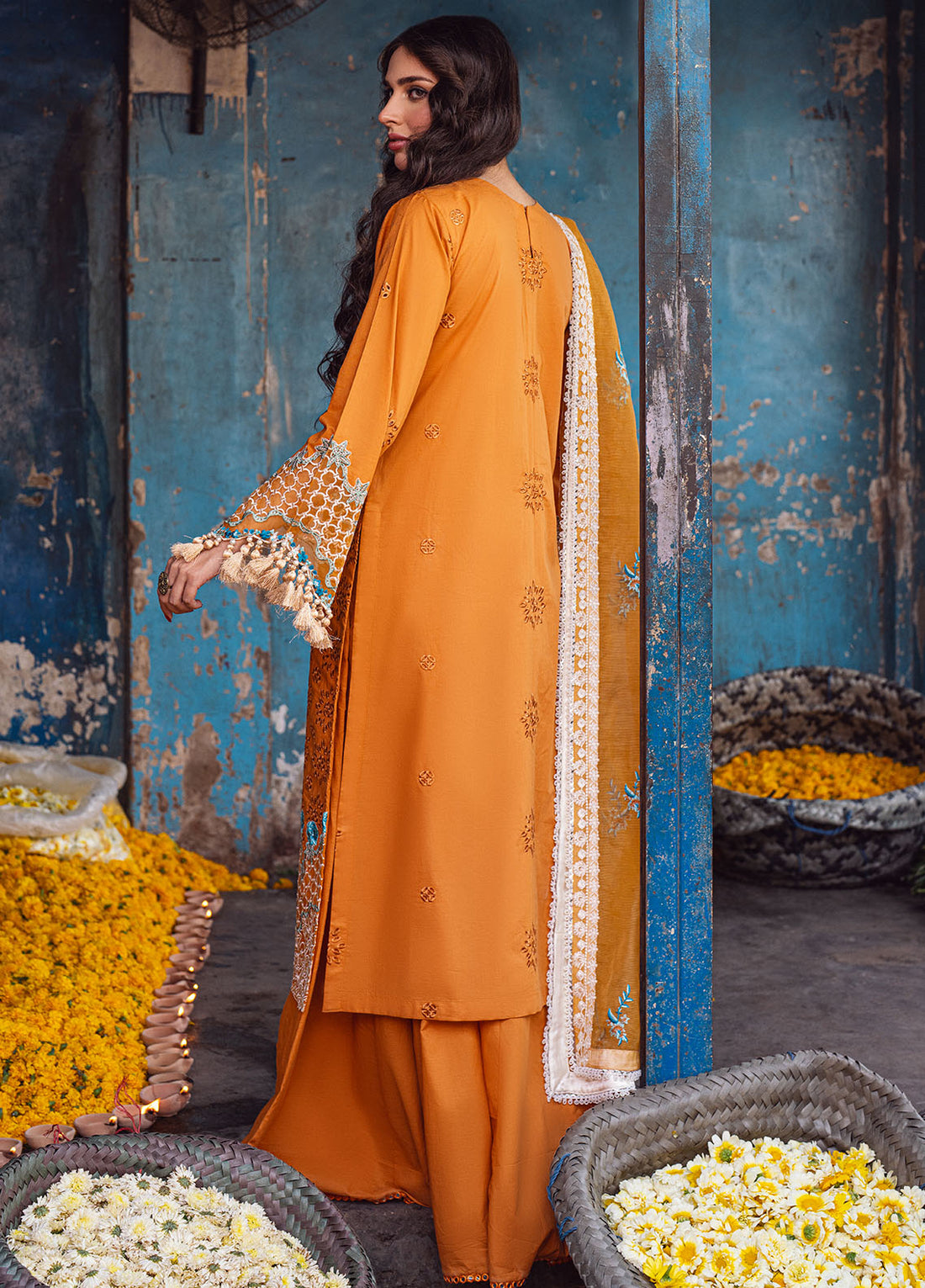 Sahane | Sahakari Chikankari Lawn Edit 24 | Mashal - House of Zarish