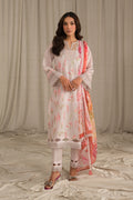 Sahar | Mirage Spring Luxury 24 | Textured Lawn 3 Piece (Embroidered) - House of Zarish