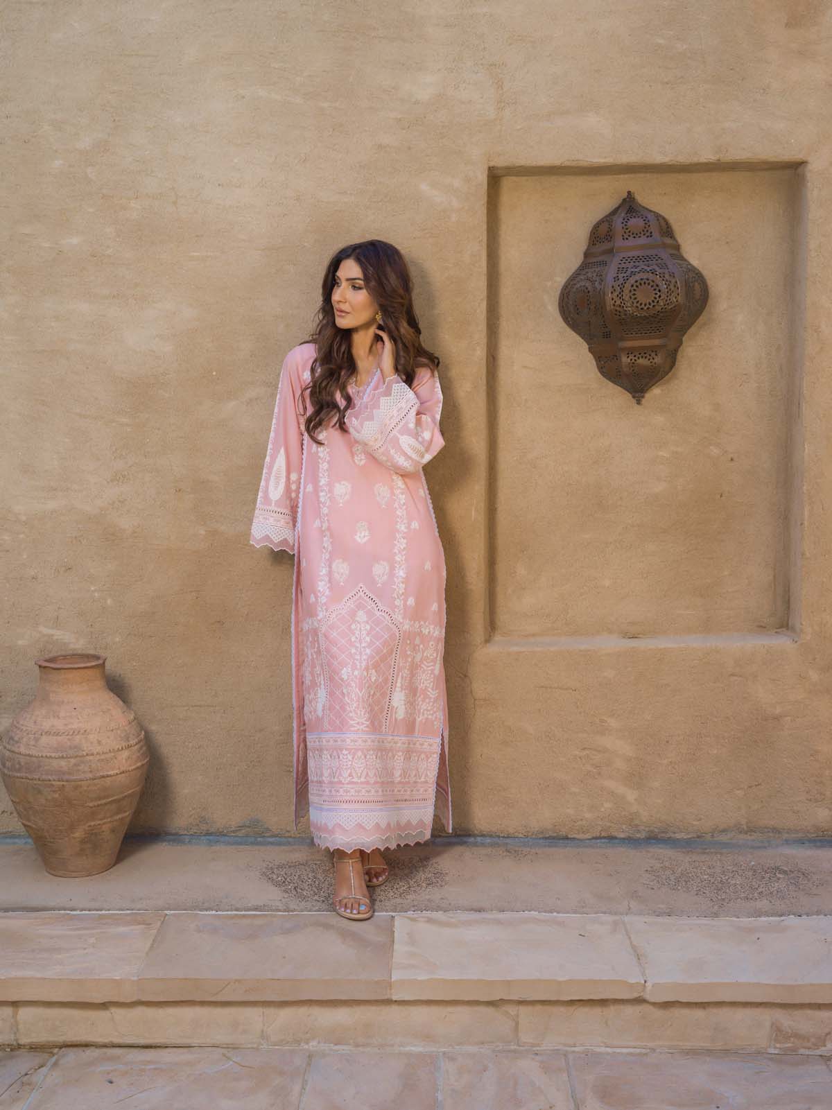 Sahar | Mirage Spring Luxury 24 | Chikankari 3 Piece - House of Zarish