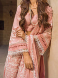 Sahar | Mirage Spring Luxury 24 | Chikankari 3 Piece - House of Zarish