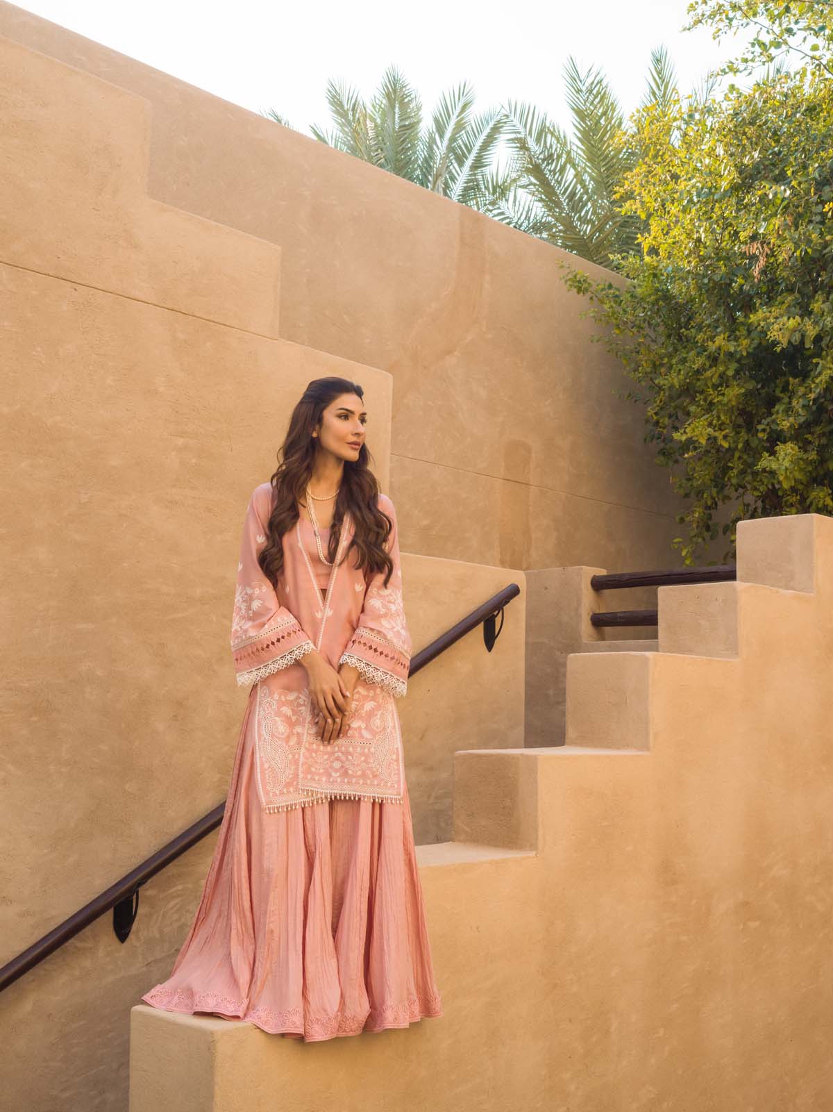Sahar | Mirage Spring Luxury 24 | Chikankari 3 Piece - House of Zarish
