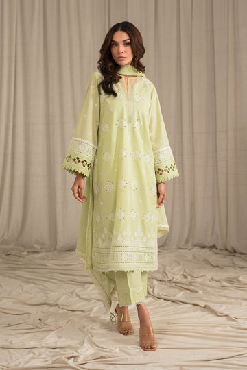 Sahar | Mirage Spring Luxury 24 | Chikankari 3 Piece - House of Zarish