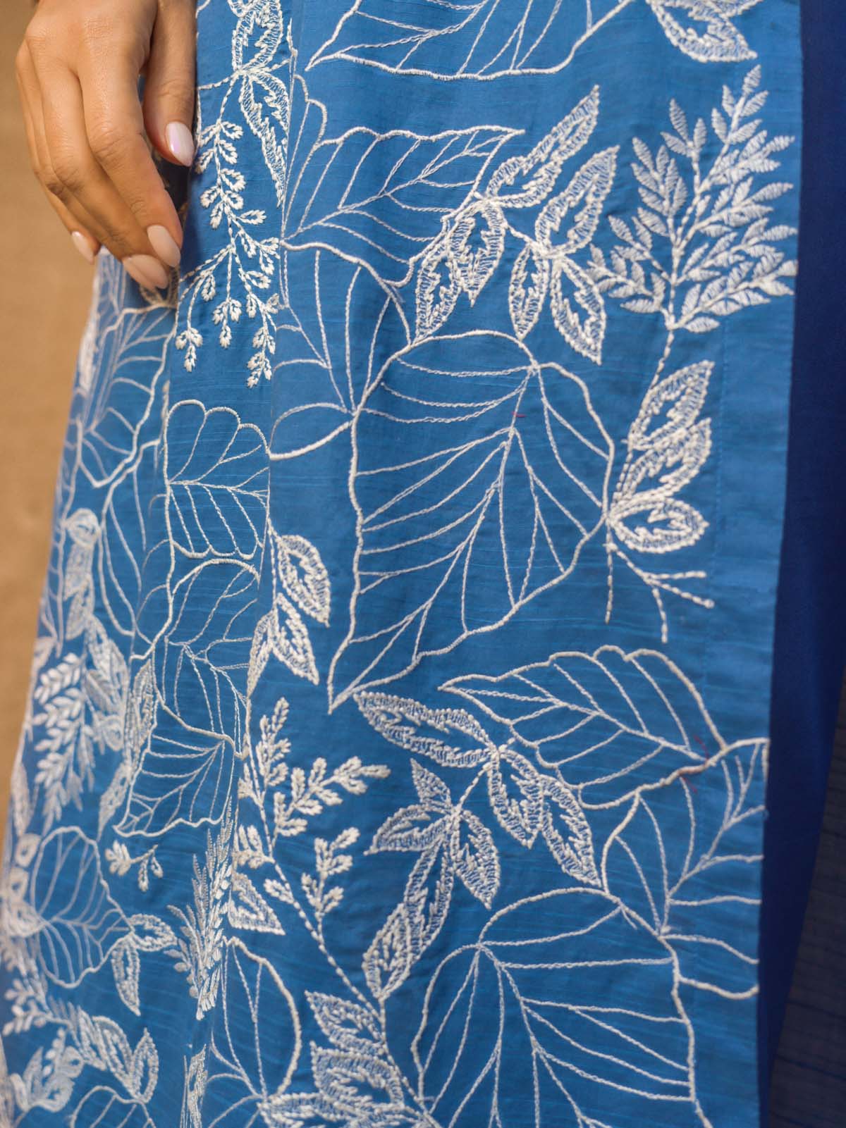 Sahar | Mirage Spring Luxury 24 | Slub Lawn 3 Piece (Embroidered) - House of Zarish