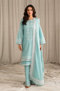Sahar | Mirage Spring Luxury 24 | Chikankari 3 Piece - House of Zarish