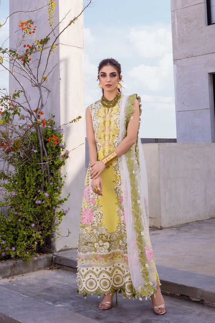 Saira Rizwan | Luxury Lawn 24 | TIFFANY - SRLL24-03 - House Of Anaya