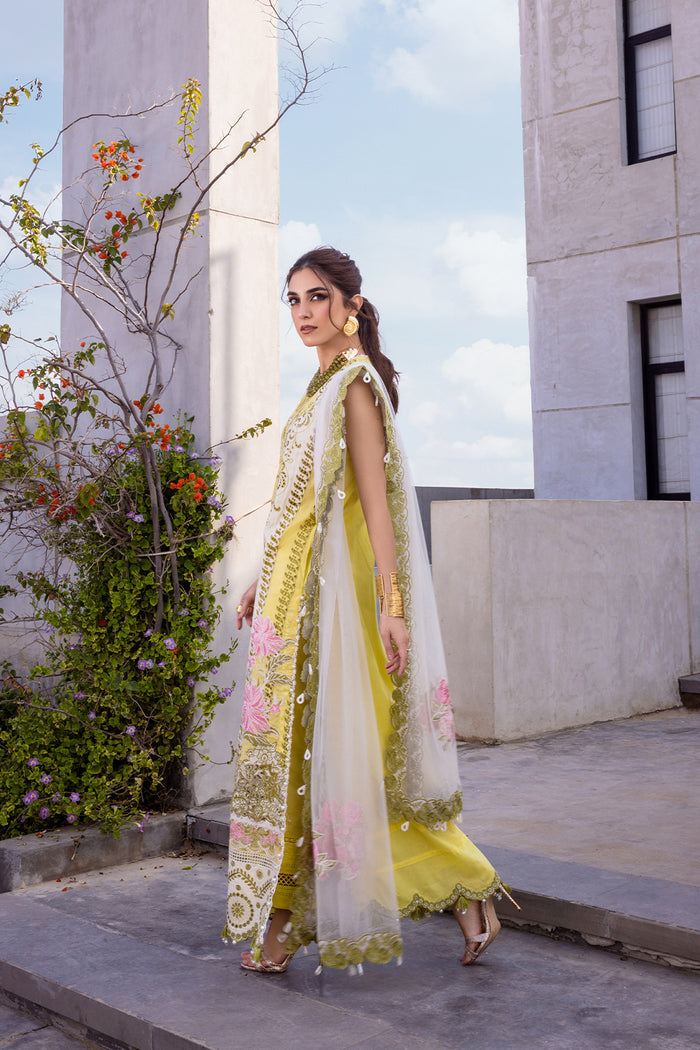 Saira Rizwan | Luxury Lawn 24 | TIFFANY - SRLL24-03 - House Of Anaya