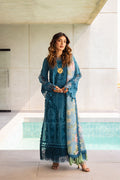 Saira Rizwan | Luxury Lawn 24 | SAPPHIRE - SRLL24-07 - House Of Anaya