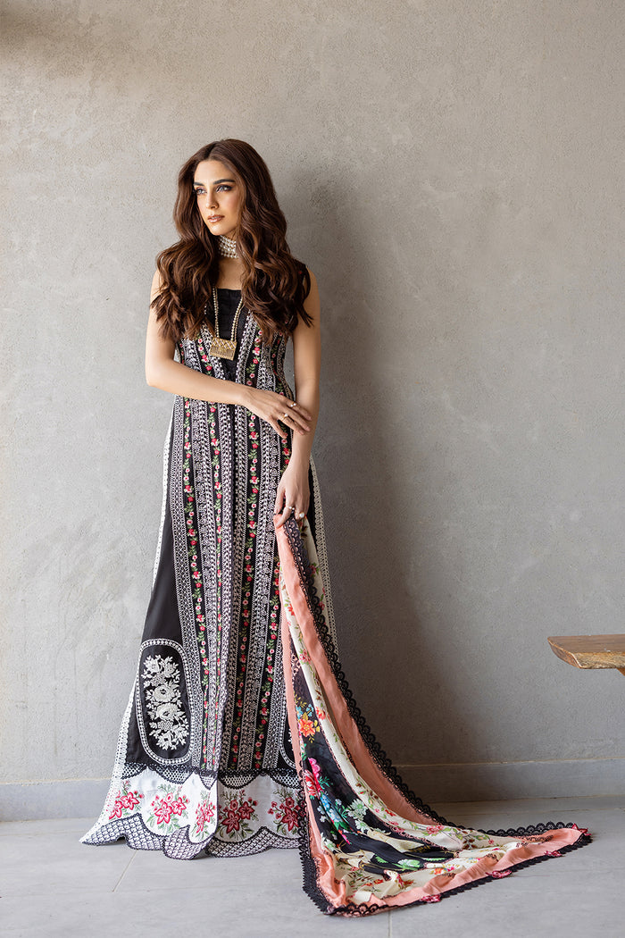Saira Rizwan | Luxury Lawn 24 | EMBER - SRLL24-06 - House Of Anaya