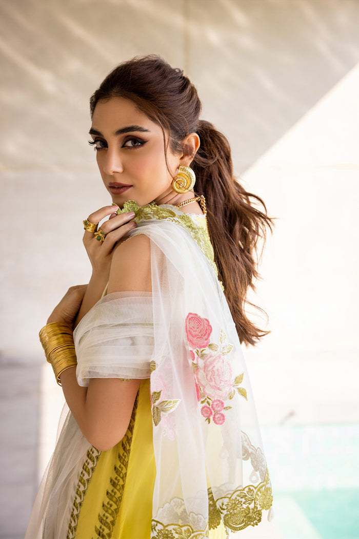 Saira Rizwan | Luxury Lawn 24 | TIFFANY - SRLL24-03 - House Of Anaya