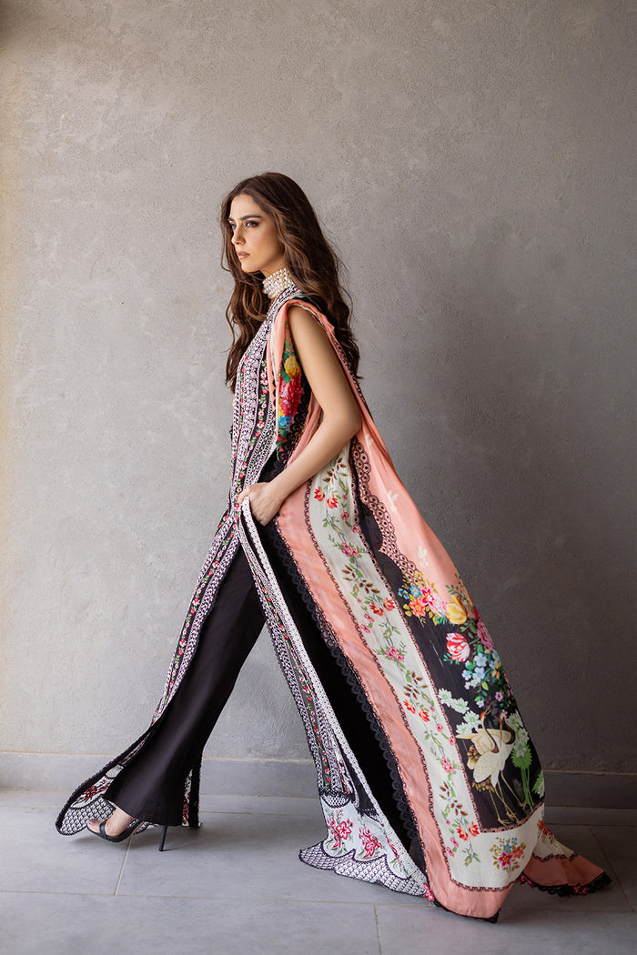 Saira Rizwan | Luxury Lawn 24 | EMBER - SRLL24-06 - House Of Anaya