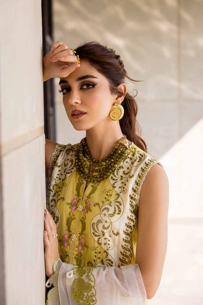 Saira Rizwan | Luxury Lawn 24 | TIFFANY - SRLL24-03 - House Of Anaya