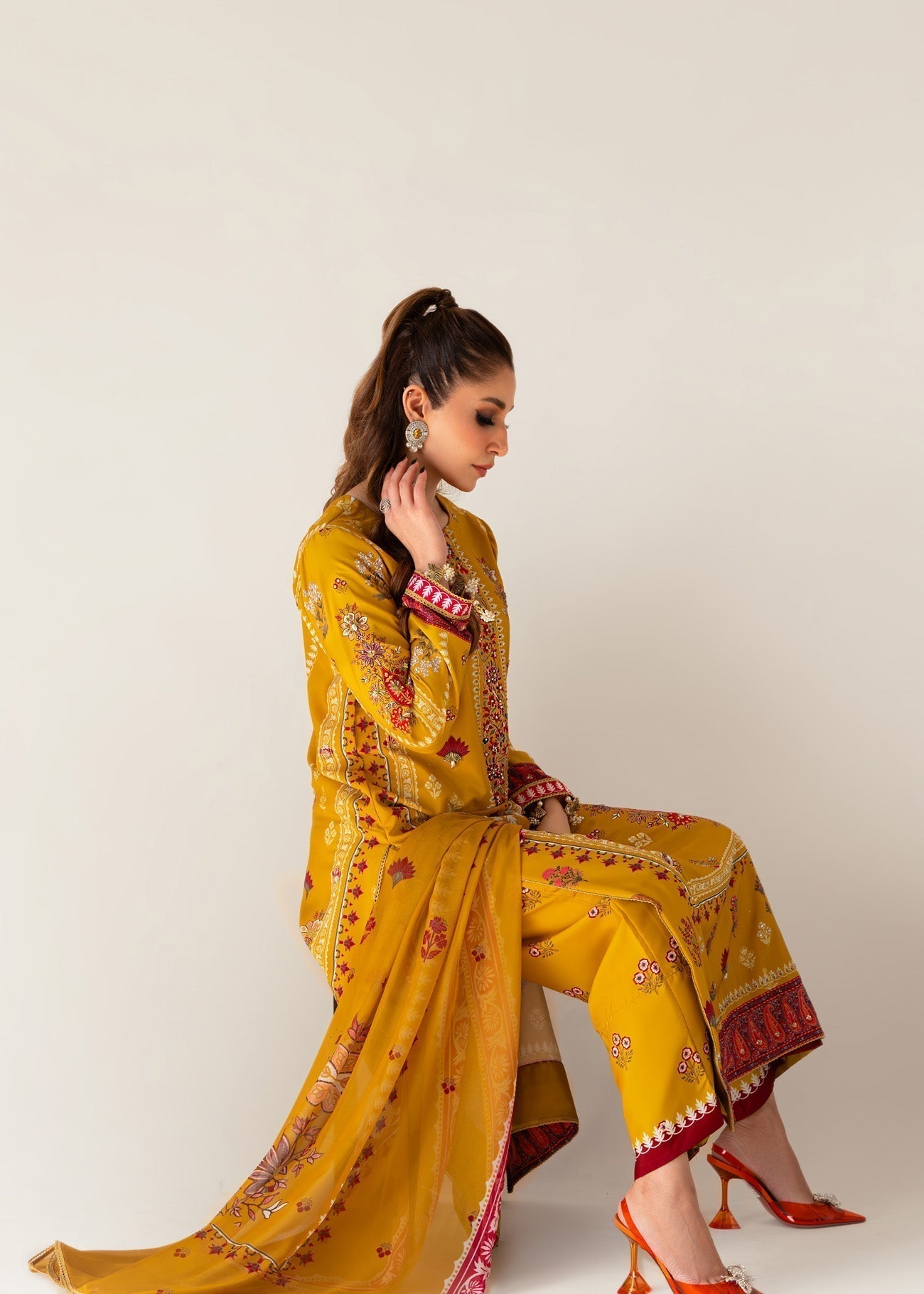 Sammy K | Bahar Formals | Marigold - House of Zarish