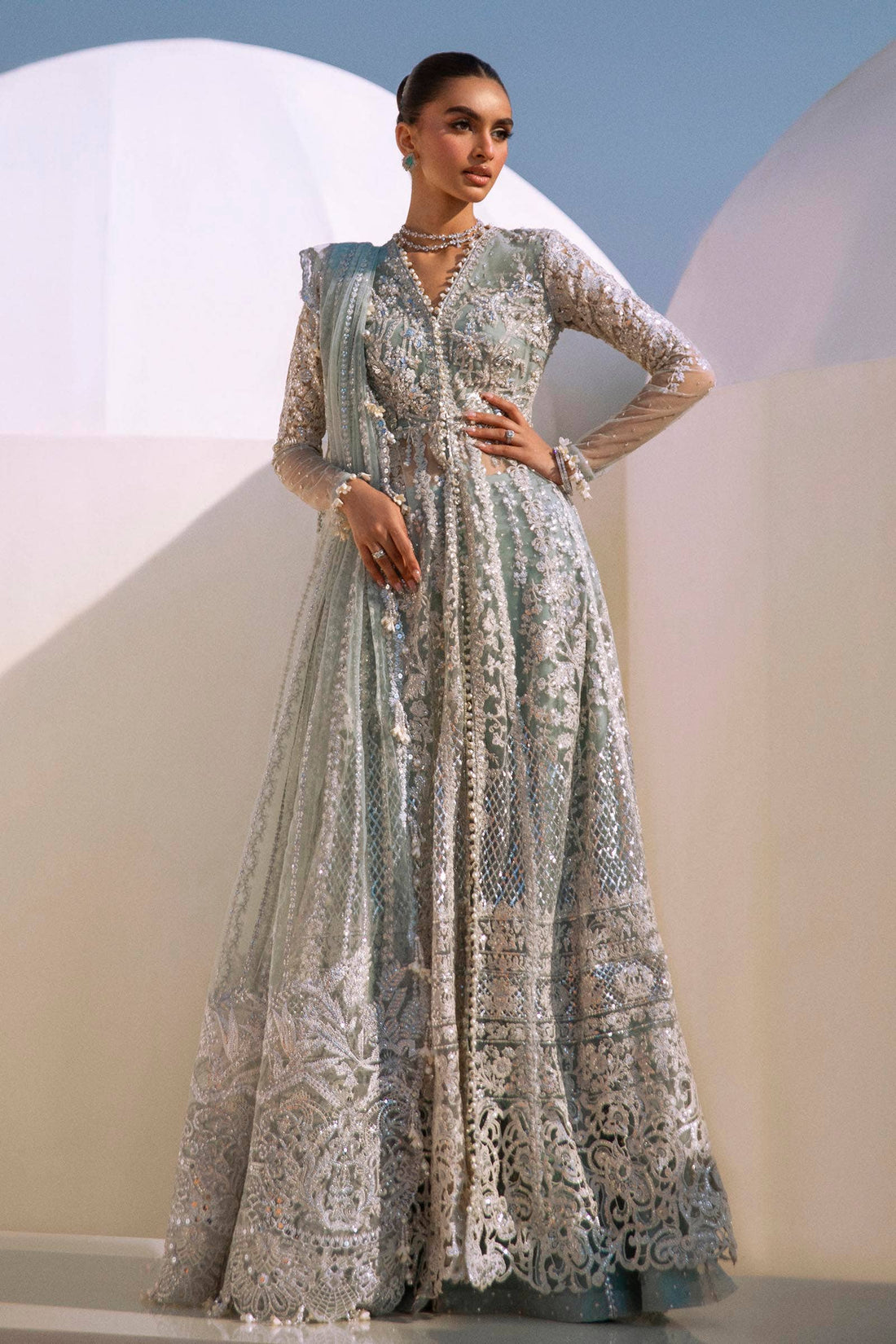 Sana Safinaz | Nura Festive 24 | N241-004-3CT - House Of Anaya