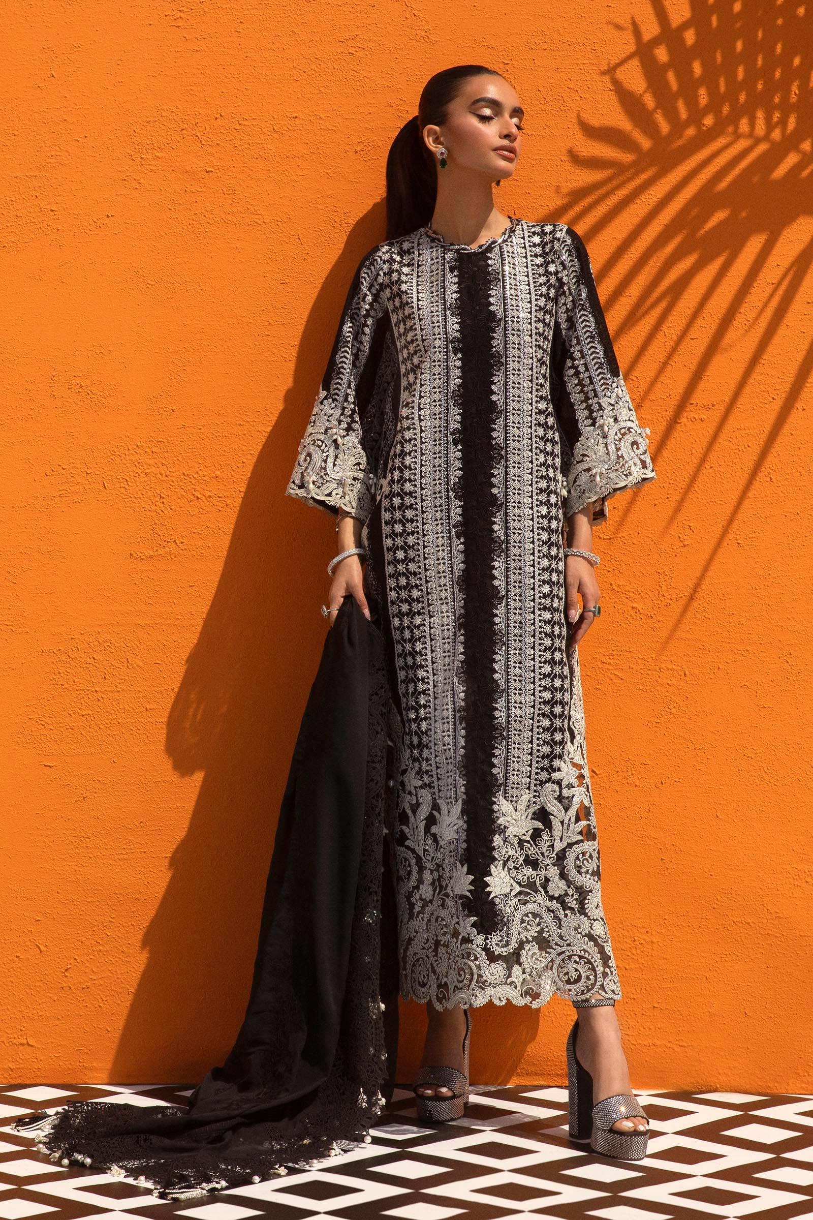 Sana Safinaz | Nura Festive 24 | N241-005-3CJ - House Of Anaya