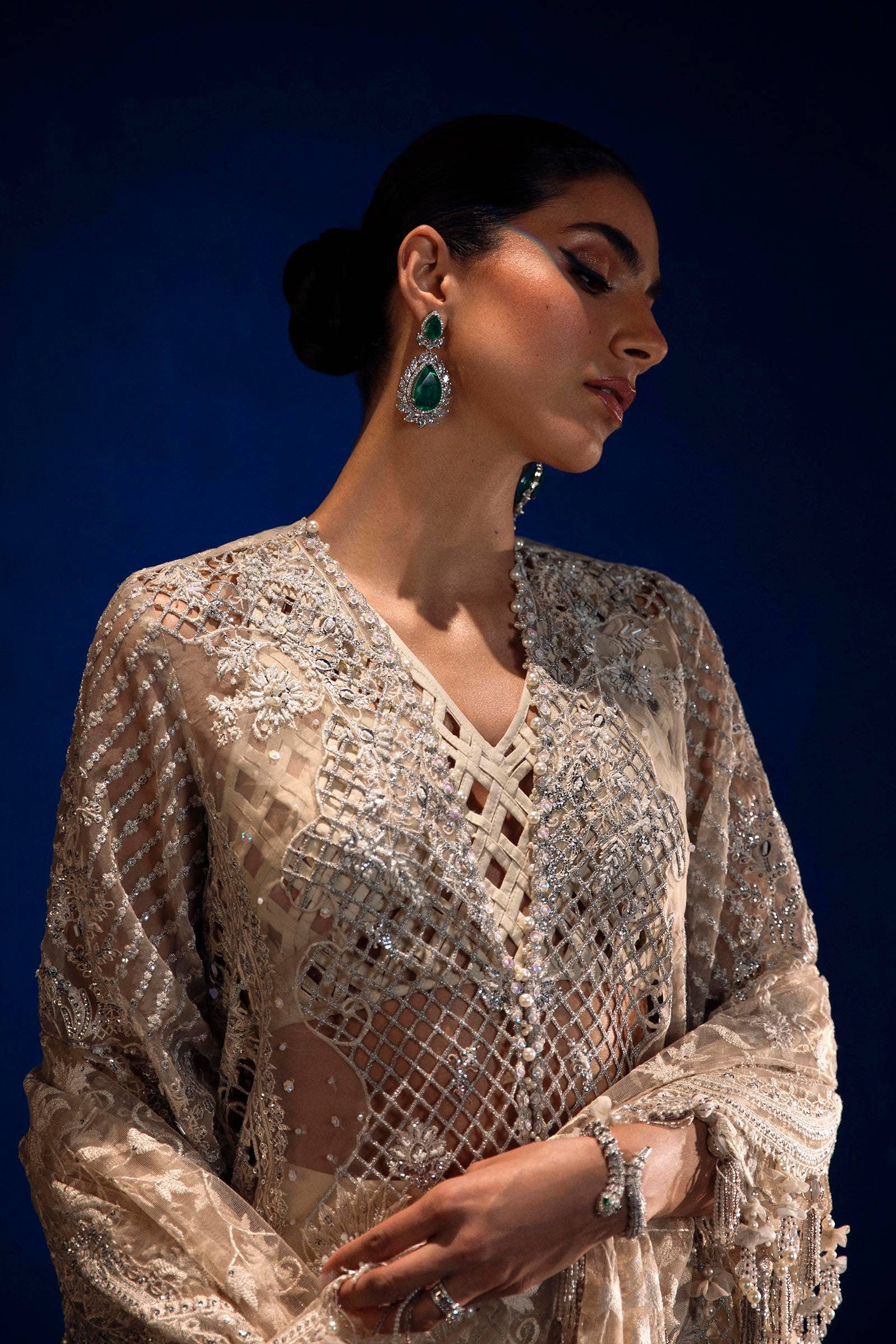 Sana Safinaz | Nura Festive 24 | N241-001-3CT - House Of Anaya