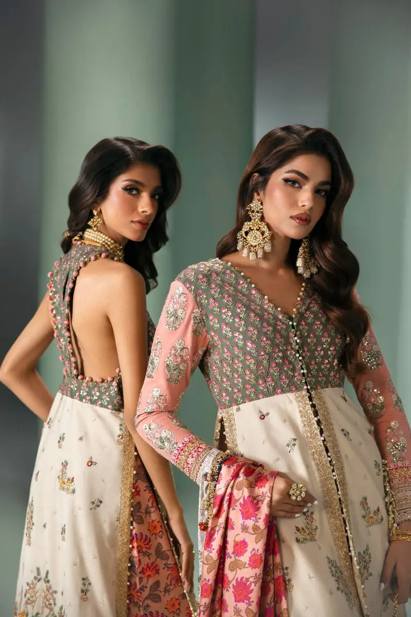 Sana Safinaz | Nura Festive 2023 | N233-008-CL - House Of Anaya