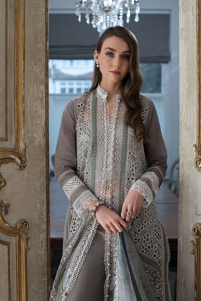 Sobia Nazir | Luxury Lawn 24 | DESIGN 11B - House of Zarish
