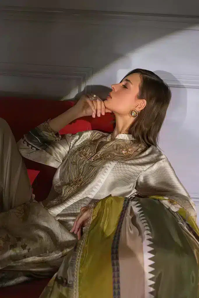 Sobia Nazir | Silk Collection 23 | 01 - House Of Anaya