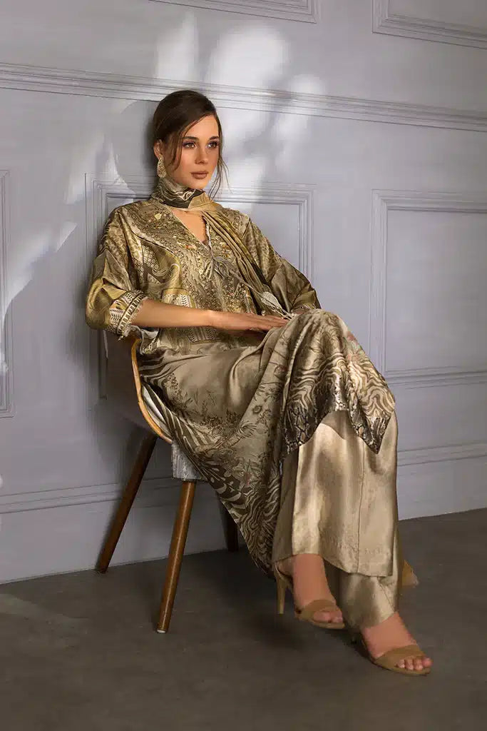 Sobia Nazir | Silk Collection 23 | 07 - House Of Anaya