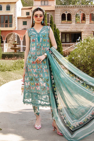 MARIA B DIGITAL LAWN D-96039 B - Riwayat-e-khas