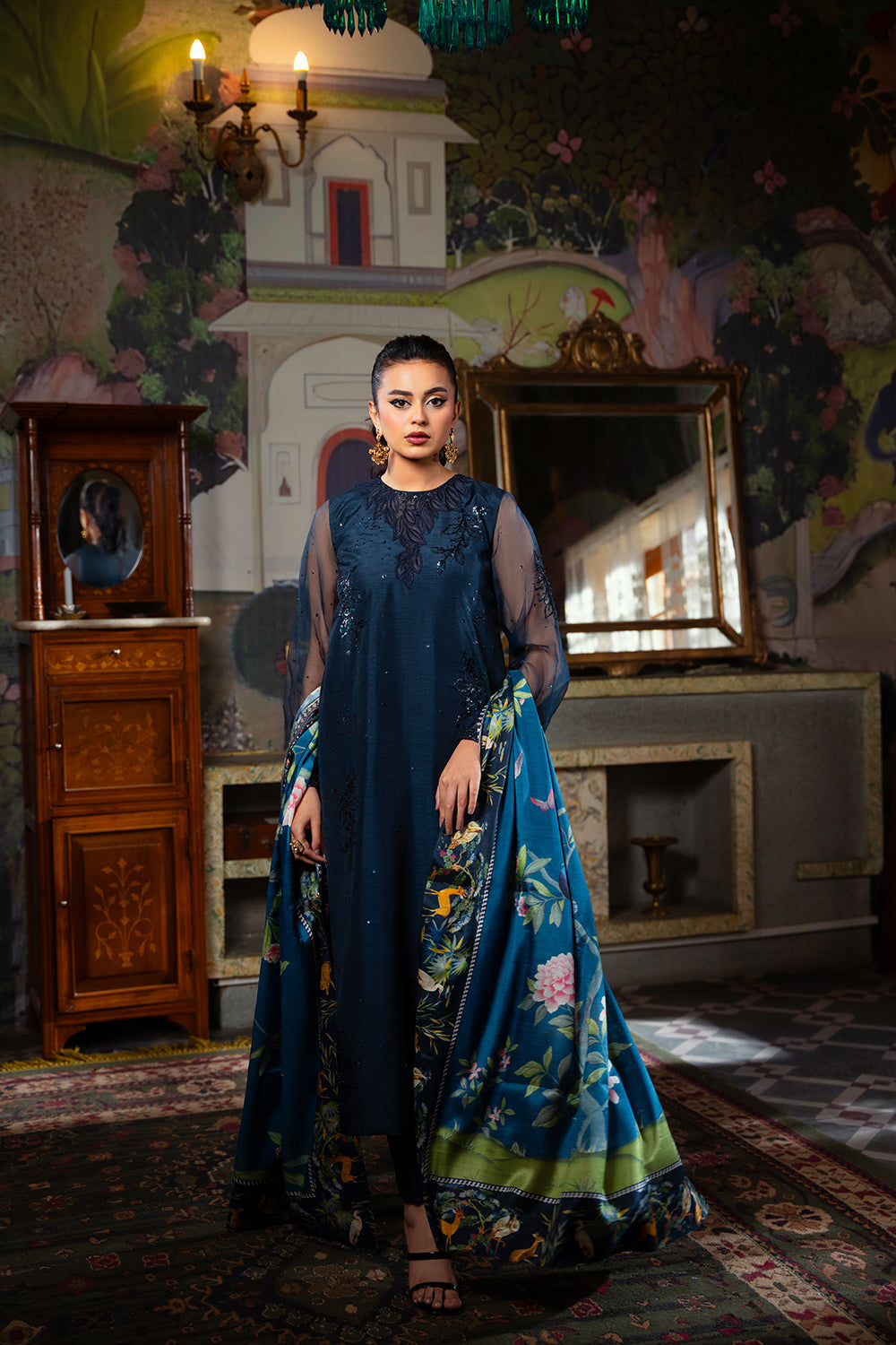 Saira Rizwan | Dahini Silk Pret | SIAN -SRLP03-25 - House Of Anaya