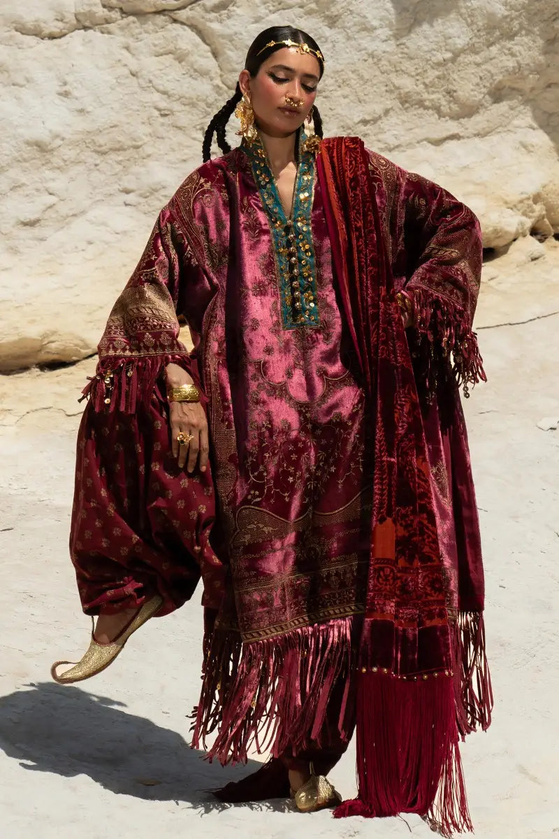 Sana Safinaz | Winter Luxury 23 | V231-006-CO - House Of Anaya