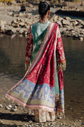 Sana Safinaz | Winter Shawl 24 | Velvet V241-006-3CP - House Of Anaya