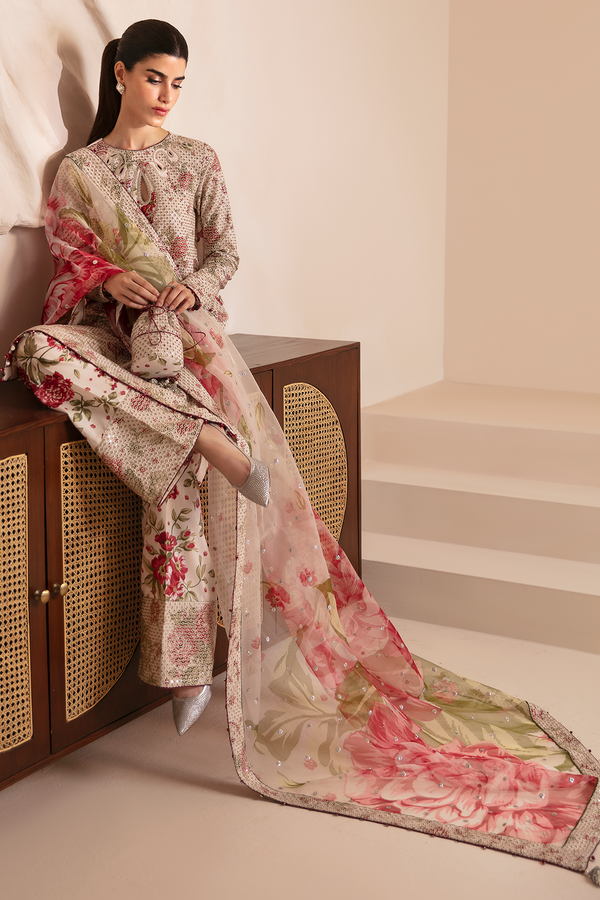 Jazmin | Formals Collection | Raw Silk UR-7034 - House Of Anaya