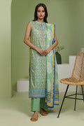 Zellbury | Unstitched 3 Piece Lawn | Shirt Shalwar Dupatta - 1419 - Libasekhas