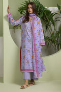 Zellbury | Unstitched 3 Piece Lawn | Shirt Shalwar Dupatta - 1420 - Libasekhas