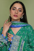 Zellbury | Unstitched 3 Piece Lawn | Shirt Shalwar Dupatta - 1697 - House Of Zarish