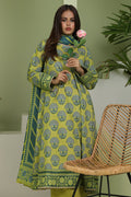 Zellbury | Unstitched 3 Piece Lawn | Shirt Shalwar Dupatta - 1720 - House Of Zarish